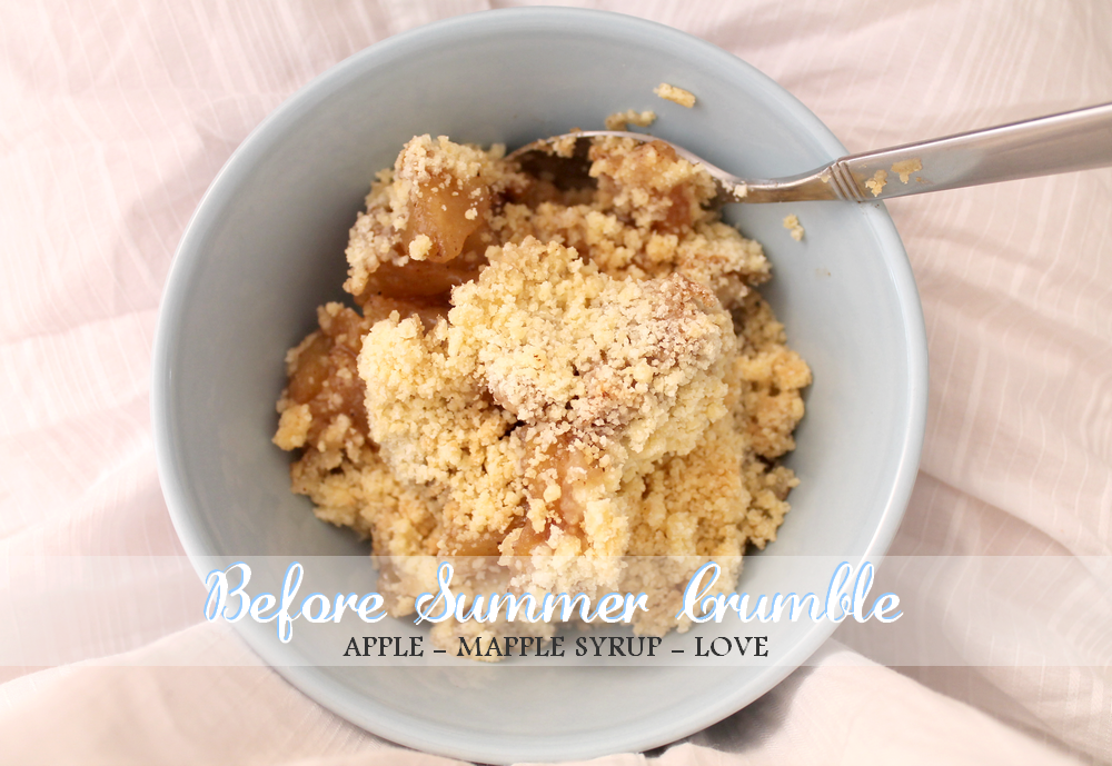 Before summer crumble - Miss Blemish