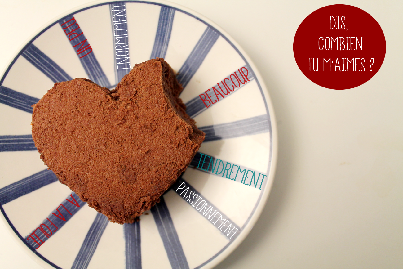 Saint Valentin Fondant au chocolat 2