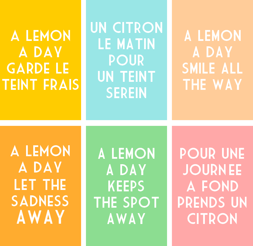 Le citron, mon astuce bien-être - Beauté - Miss Blemish